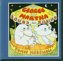Cover image of George and Martha round and round