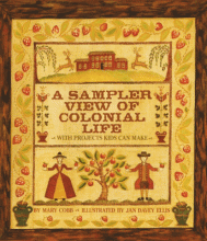 Cover image of A sampler view of colonial life