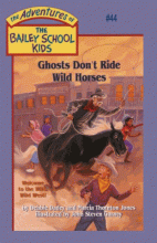 Cover image of Ghosts don't ride wild horses