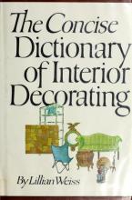 Cover image of The concise dictionary of interior decorating