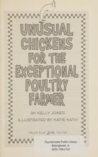 Cover image of Unusual chickens for the exceptional poultry farmer