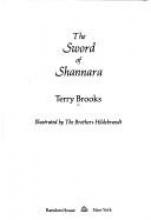 Cover image of The sword of Shannara