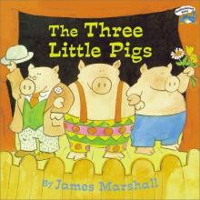 Cover image of The three little pigs