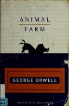 Cover image of Animal farm: a fairy story by George Orwell