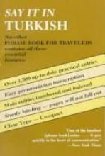 Cover image of Say it in Turkish