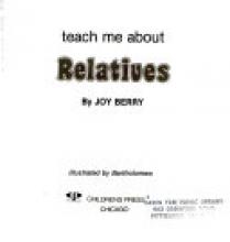 Cover image of Teach me about relatives