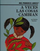 Cover image of A veces las cosas cambian