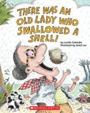 Cover image of There was an old lady who swallowed a shell!