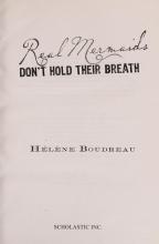 Cover image of Real mermaids don't hold their breath