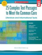 Cover image of 25 complex text passages to meet the Common Core