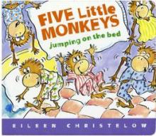 Cover image of Five little monkeys jumping on the bed