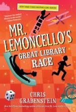 Cover image of Mr. Lemoncello's great library race