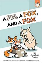 Cover image of A pig, a fox, and a fox