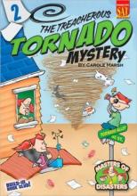 Cover image of The treacherous tornado mystery