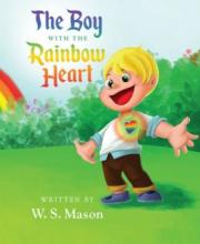 Cover image of The boy with the rainbow heart
