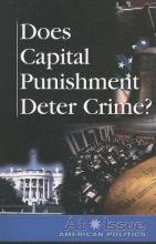 Cover image of Does capital punishment deter crime?