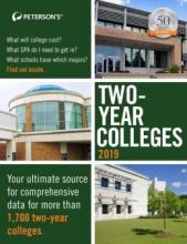 Cover image of Peterson's two-year colleges 2019