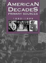 Cover image of American decades primary sources