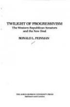 Cover image of Twilight of progressivism