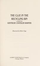 Cover image of The clue in the recycling bin