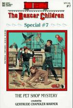 Cover image of The pet shop mystery