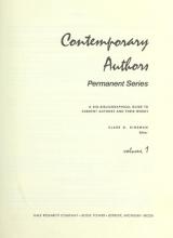 Cover image of Contemporary authors-Permanent Series