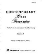 Cover image of Contemporary Black biography