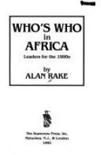 Cover image of Who's Who in Africa