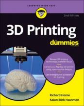 Cover image of 3D printing for dummies