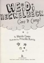 Cover image of Heidi Heckelbeck goes to camp!