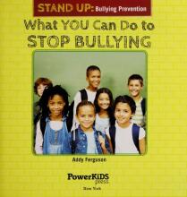 Cover image of What you can do to stop bullying