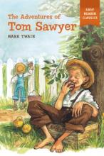 Cover image of The adventures of Tom Sawyer