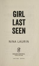 Cover image of Girl last seen