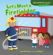 Cover image of Let's meet a firefighter