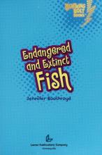 Cover image of Endangered and extinct fish