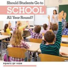 Cover image of Should students go to school all year round?