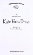 Cover image of Kate has a dream