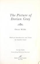 Cover image of The picture of Dorian Gray