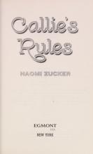Cover image of Callie's rules