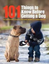 Cover image of 101 things to know before getting a dog