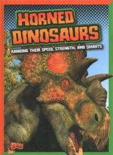 Cover image of Horned dinosaurs