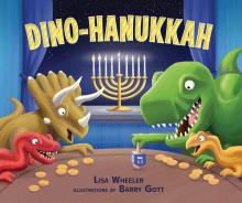 Cover image of Dino-Hanukkah