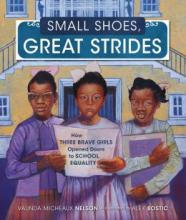 Cover image of Small shoes, great strides