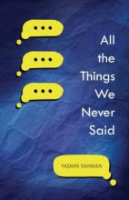 Cover image of All the things we never said