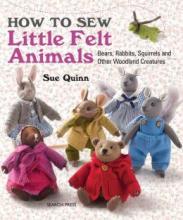 Cover image of How to sew little felt animals