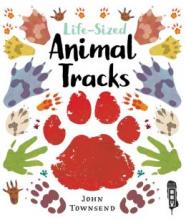 Cover image of Life-sized animal tracks