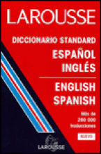 Cover image of Larousse English-Spanish, Spanish-English dictionary