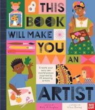 Cover image of This book will make you an artist