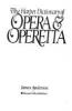 Cover image of The Harper dictionary of opera and operetta