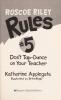 Cover image of Don't tap-dance on your teacher